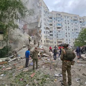 قصف أوكراني يتسبب بانهيار مبنى سكني في بيلغورود الروسية... وسقوط 7 قتلى
