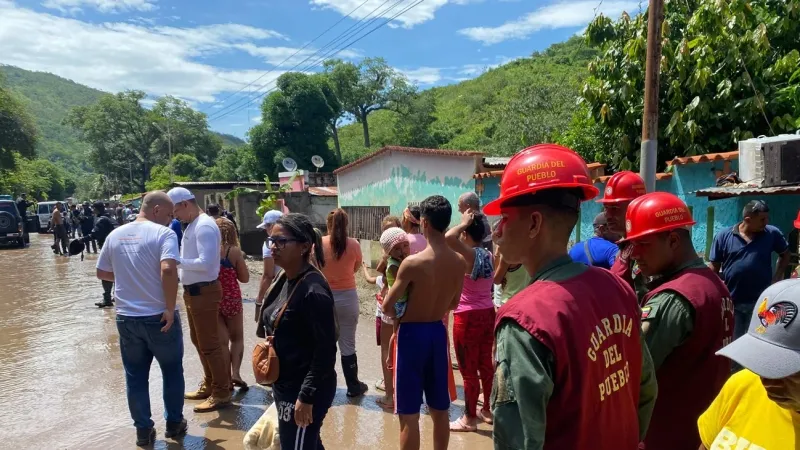 إصابة نائبة الرئيس الفنزويلي خلال الإعصار "بيريل"