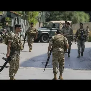 الجيش اللبناني يلقي القبض على مطلق للنار على السفارة الأمريكية قرب بيروت