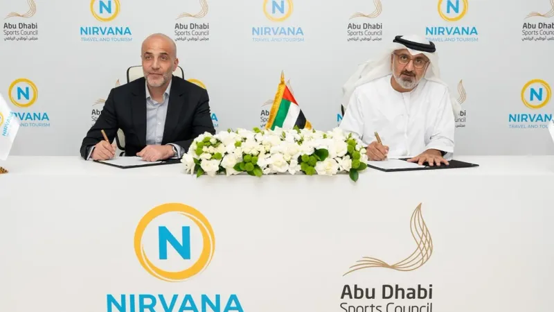 اتفاقية شراكة بين «أبوظبي الرياضي» و«نيرفانا للسياحة»
