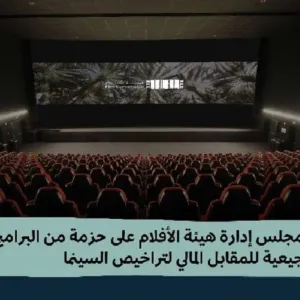 هيئة الأفلام تعلن تخفيض المقابل المالي لرسوم السينما والتذاكر
