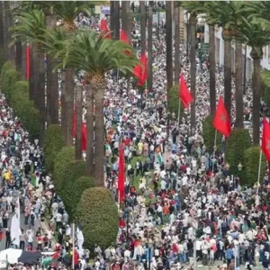 أكثر من 111 مظاهرة في 60 مدينة مغربية نصرةً لغزة