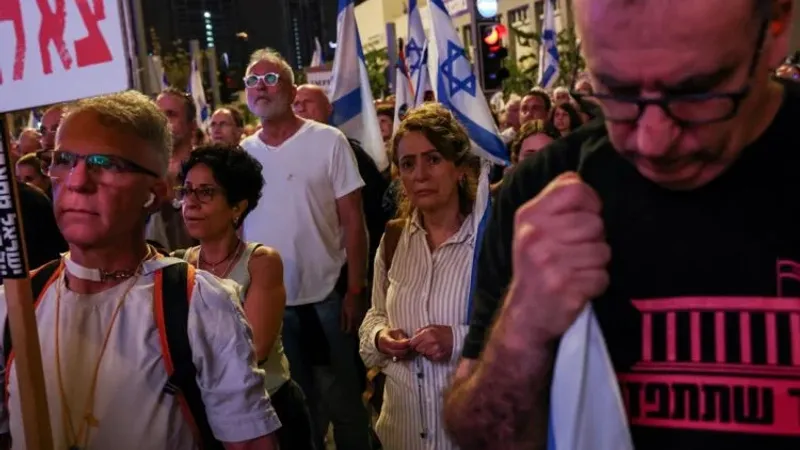 مظاهرات إسرائيلية واسعة ضد نتنياهو وسط مطالبات بإنهاء الحرب على غزة