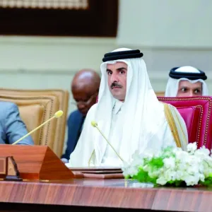 صاحب السمو يهنئ البحرين على الاستضافة الناجحة للقمة العربية
