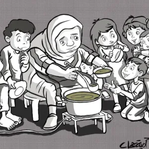 أمية جحا تكتب: يوميات فنانة تشكيلية من غزة نزحت قسرا إلى عنبر الولادة القيصرية (6)