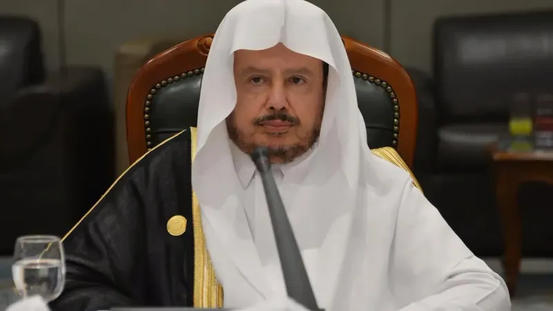 "آل الشيخ "يشارك في اللقاء التشاوري لرؤساء المجالس والبرلمانات العربية بالجزائر