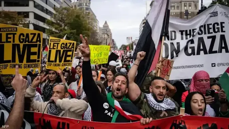 مظاهرات متواصلة في جامعات أميركية لوقف الحرب على غزة