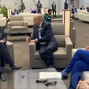 في كوريا: أحمد الحشّاني يلتقي الرئيس الموريتاني