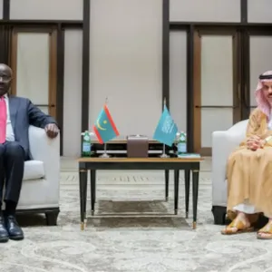 وزير الخارجية يلتقي نظيره الموريتاني ويستعرضان العلاقات الثنائية