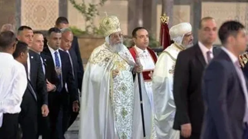 البابا تواضروس الثانى يشكر الرئيس عبد الفتاح السيسي على التهنئة بالعيد
