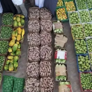 سوق البريمي.. وفرة في الخضروات والفواكه