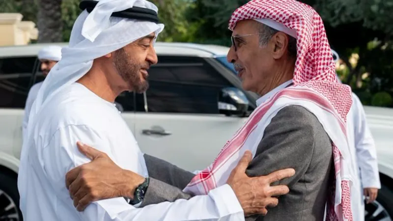 رئيس الإمارات ينعى الأمير بدر بن عبدالمحسن