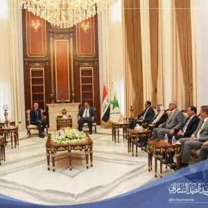 السفير البريطاني في بغداد يزور رئيس تحالف العزم