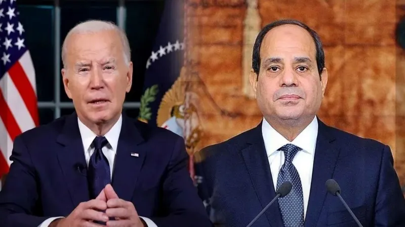 الرئيسان المصري والأميركي يتفقان على إدخال المساعدات من معبر كرم أبو سالم