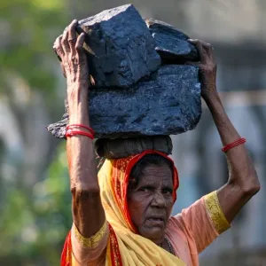 الفحم لتوليد الكهرباء في الهند