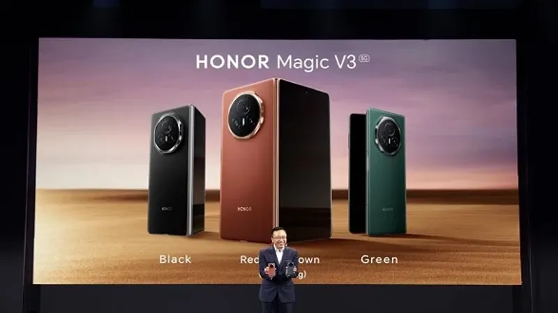 "HONOR" تكشف عن مستقبل مليء بالإمكانات مع هاتف HONOR Magic V3 محطم الأرقام القياسية في معرض IFA 2024