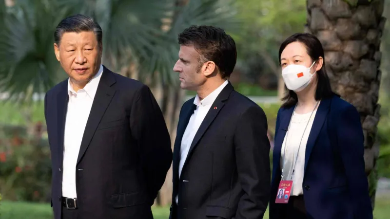ماكرون للتركيز على البُعد الأوروبي في محادثاته مع الرئيس الصيني