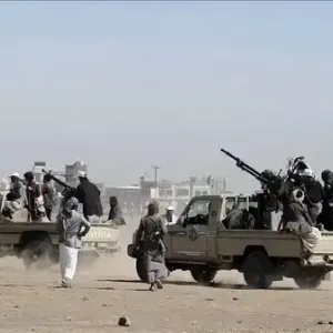 "الحوثي": هجوم أمريكي بريطاني يستهدف جزيرة "لبوان" بالحديدة