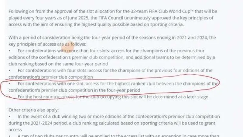 الفيفا يحسم رسميا مصير مشاركة الزمالك بكأس العالم للأندية «مستند»