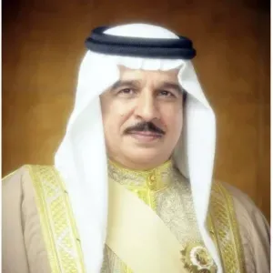 جلالة الملك المعظم يتلقى برقية شكر وامتنان من الشيخ أحمد بن حمد بن أحمد آل خليفة