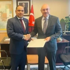 تركيا تتسلم أوراق اعتماد سفير البحرين