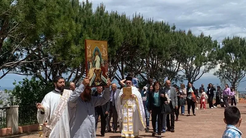 اثنين الباعوث وعيد القديس جاورجيوس في رعية الشويفات للروم الأرثوذكس