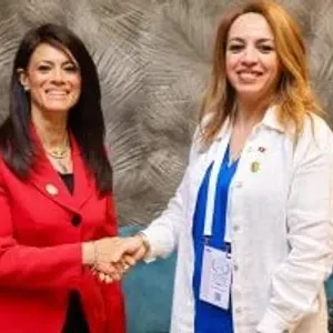 وزيرة التعاون الدولى تلتقى وزيرة الاقتصاد والتخطيط التونسية ومدير عام صندوق الأوبك