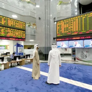 تباين مؤشرات أسواق المال الإماراتية بختام أولى تعاملات الأسبوع