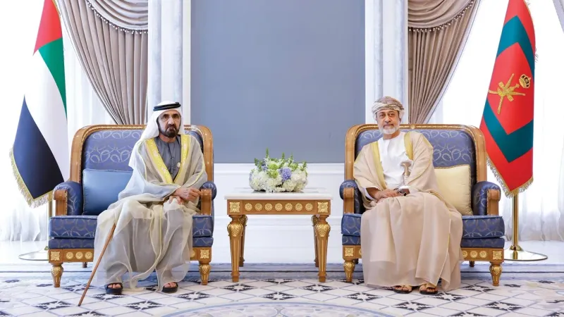 محمد بن راشد وسلطان عُمان: تعزيز العمل الخليجي المشترك