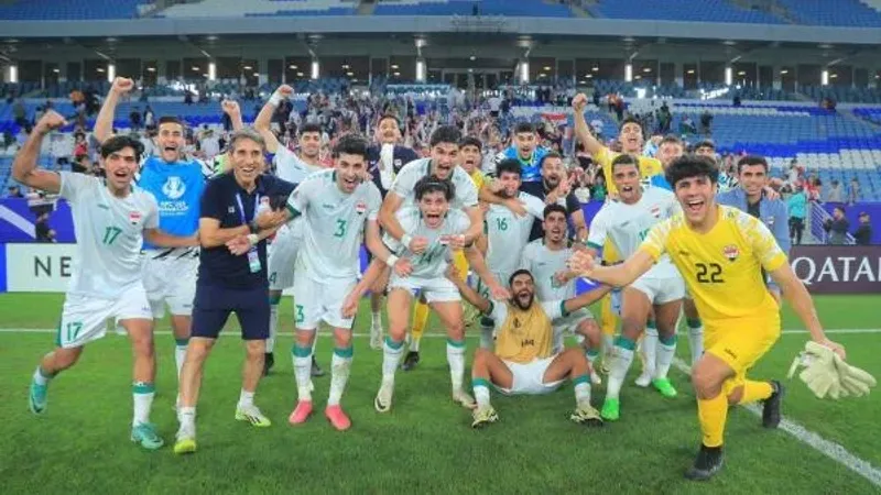 فرحة عراقية كبيرة بتأهل الأولمبي لدور الأربعة في بطولة آسيا