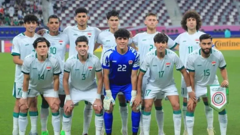 الأولمبي العراقي يتأهل إلى دور الثمانية ببطولة آسيا