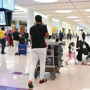 64.5 مليون مسافر عبر مطار دبي الدولي خلال التسعة أشهر الأولى