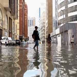 عبر "𝕏": الإمارات تشهد هطول أكبر كميات أمطار خلال الأعوام الـ75 الماضية #قناة_الغد   @alghadtv