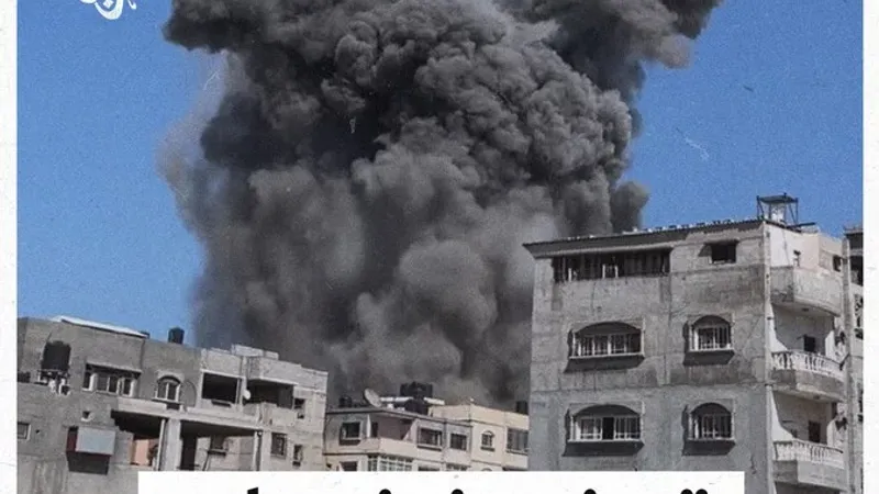 قصف إسرائيلي عنيف يستهدف مخيم الشابورة وسط مدينة #رفح جنوبي قطاع #غزة #حرب_غزة