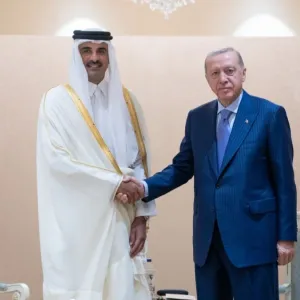 صاحب السمو يستعرض مع رئيس تركيا علاقات التعاون الثنائي الاستراتيجي