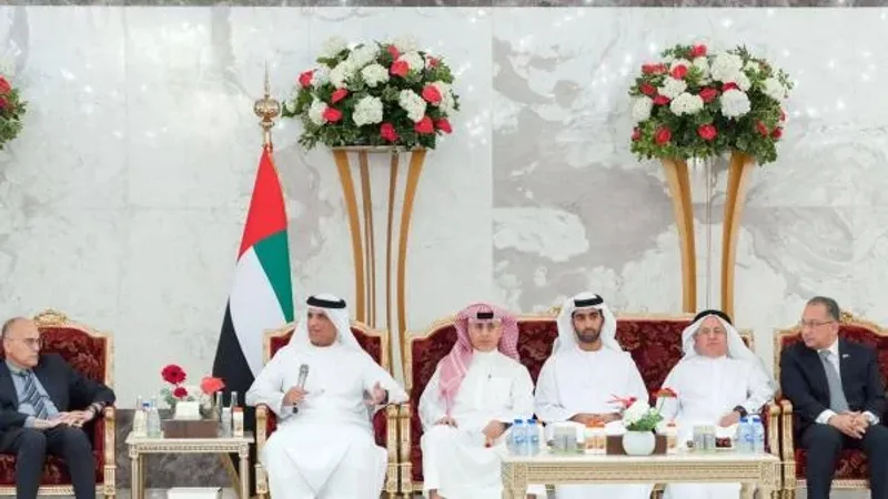 سعود بن صقر يستقبل عدداً من سفراء وممثلي البعثات الدبلوماسية لدى الدولة