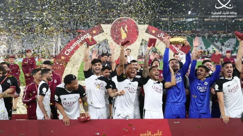 كأس الأمير لكرة القدم 2024..السد يفوز على نادي قطر ويتوج باللقب الـ 19 في تاريخه