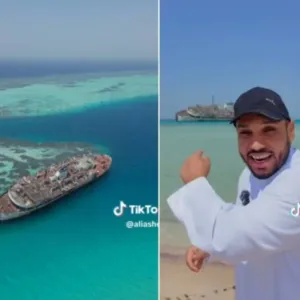 شاهد.. قصة سفينة "تايتنك السعودية" المتوقفة في منطقة شعيبة بمكة منذ 30 عامًا
