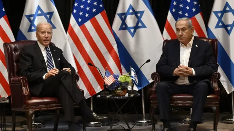 بايدن وتل أبيب يشكران الكونغرس على إقرار المساعدة العسكرية لإسرائيل