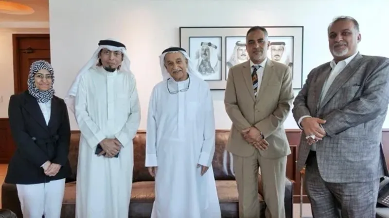 محمد بن عبدالله يستقبل جمعية البحرين لرعاية مرضى السكلر