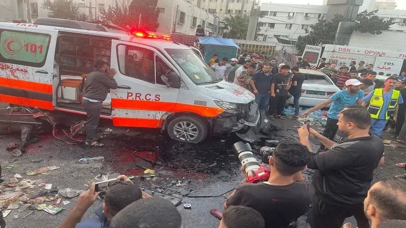 شهداء وإصابات في تجدد قصف طائرات الاحتلال لمستشفى الشفاء بغزة