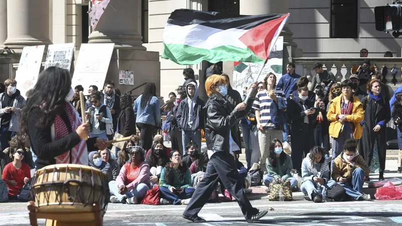 احتجاجات مؤيدة للفلسطينيين تجتاح الجامعات الأميركية