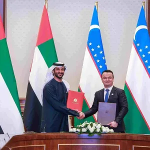 الإمارات وأوزبكستان تتفقان على تنمية الشراكة الاقتصادية في عدة قطاعات