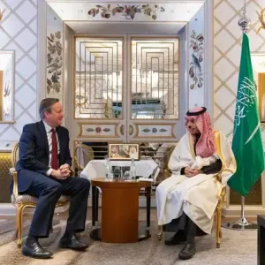 وزيرا خارجية السعودية وبريطانيا يبحثان التطورات في غزة