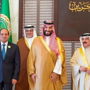 بالصور.. ولي العهد يلتقي عددا من القادة العرب على هامش قمة البحرين