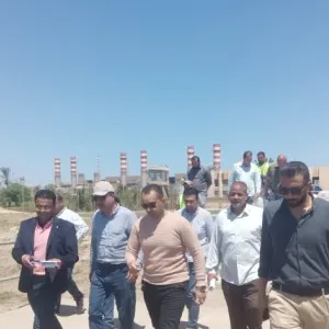 رئيس جهاز مدينة دمياط الجديدة يستعرض أعمال تطوير محطة مياه الشرب