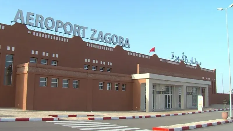 مطار زاكورة.. أزيد من 3500 مسافر عند متم أبريل