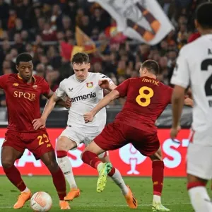 موعد مباراة روما ضد باير ليفركوزن في نصف نهائي الدوري الأوروبي