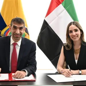 مفاوضات بين الإمارات والإكوادور لعقد اتفاقية شراكة اقتصادية شاملة