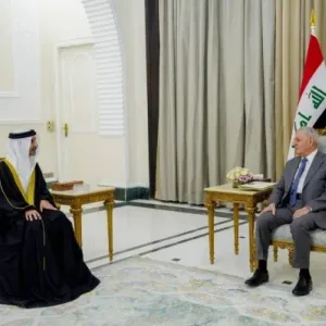 رئيس العراق يتسلم أوراق اعتماد سفير البحرين